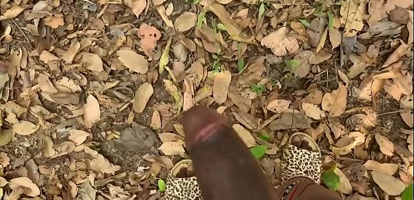 trendsNaijaprincess seduced and fuck a forest guard on school tour(Outdoor sex)